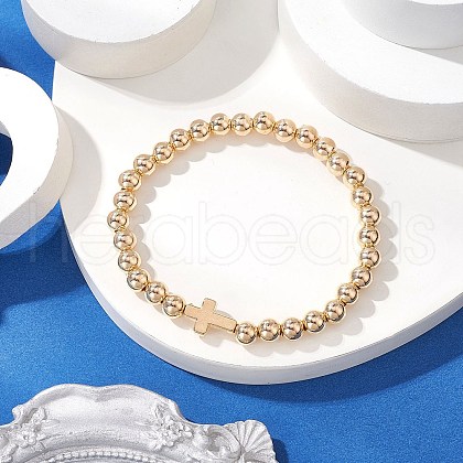 CCB Plastic Beads Stretch Bracelets BJEW-JB11605-02-1