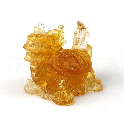 Dragon Resin Figurines DJEW-PW0012-030B-1