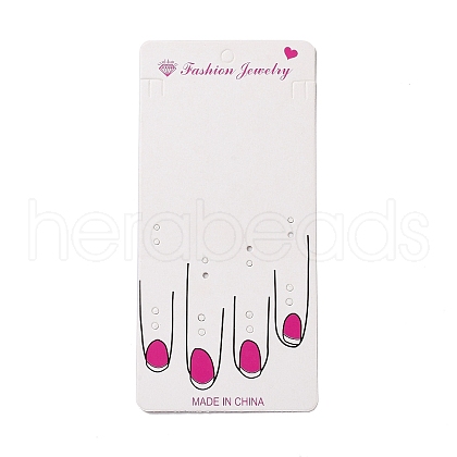 Rectangle Hand Bracelet Display Cards CDIS-P007-U01-1