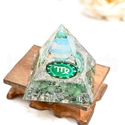 Constellation Orgonite Pyramid Resin Energy Generators PW-WG5E2FD-02-1