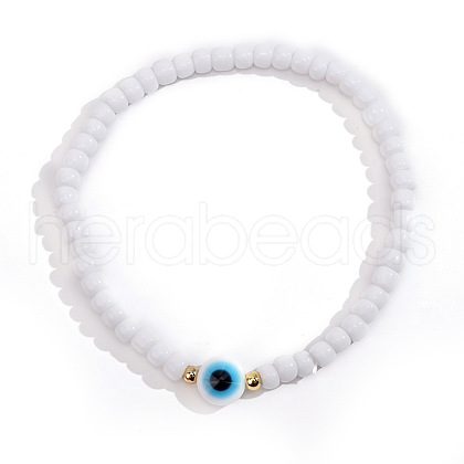 Shell & Resin Beaded Stretch Bracelets for Women HZ6192-2-1