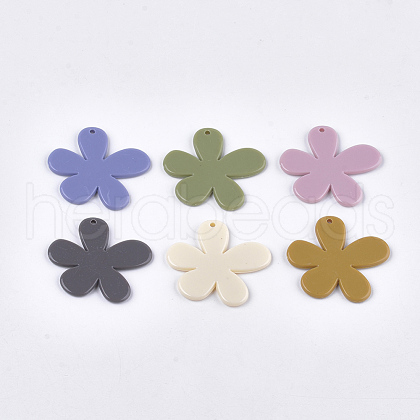 Opaque Acrylic Pendants OACR-T011-61-1