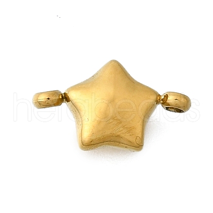 304 Stainless Steel Connector Charms STAS-H233-23G-1
