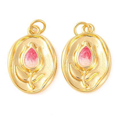 Rack Plating Brass Pendants KK-H486-12G-01-1