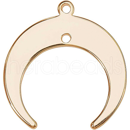 Brass Pendants KK-BC0005-16G-1