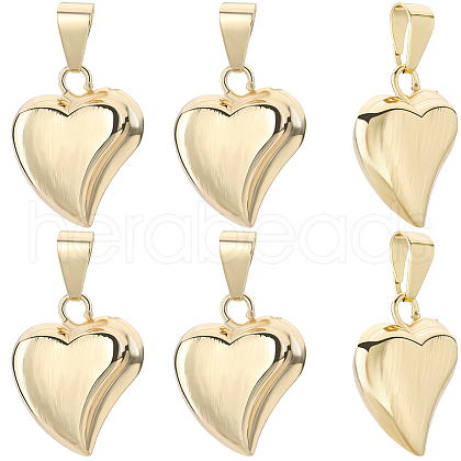 Beebeecraft 8Pcs Rack Plating Brass Pendants KK-BBC0015-09-1