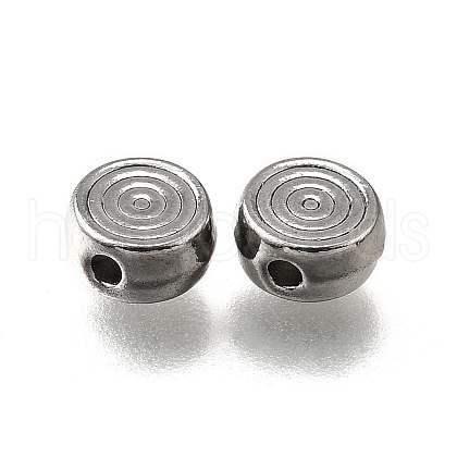 304 Stainless Steel Beads STAS-V009-13B-P-1