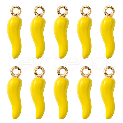Alloy Enamel Pendants X1-ENAM-N054-70E-1