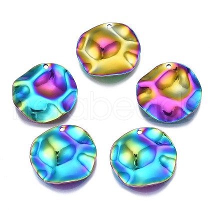 201 Stainless Steel Pendants STAS-S119-066-1