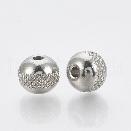 304 Stainless Steel Spacer Beads STAS-T034-5mm-03-1