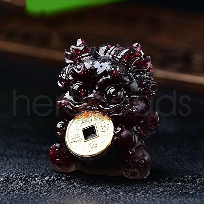 Resin PiXiu Figurine Display Decorations PW-WG22F9A-07-1