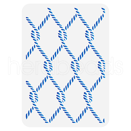 Plastic Drawing Painting Stencils Templates DIY-WH0396-0075-1