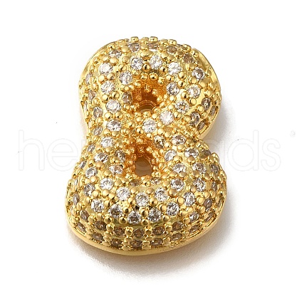 Brass with Cubic Zirconia Pendant KK-Q818-02B-G-1