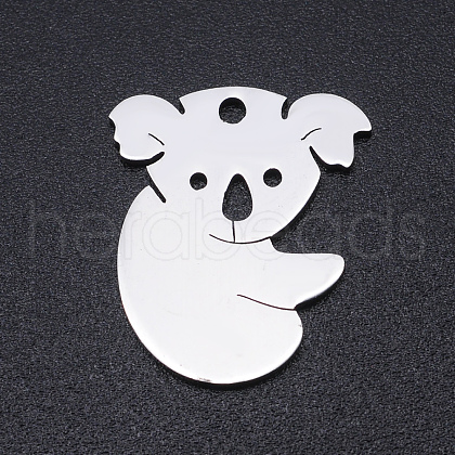 Non-Tarnish 201 Stainless Steel Pendants STAS-N090-JN859-1-1