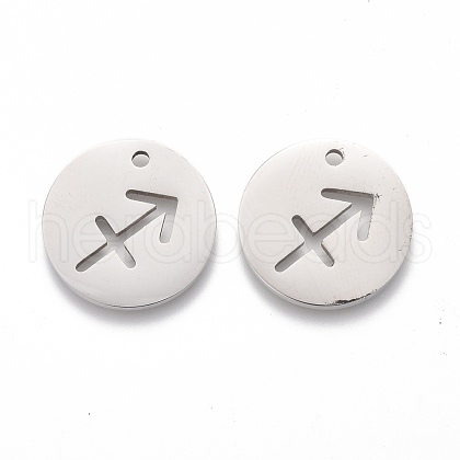 201 Stainless Steel Pendants STAS-Z001-B-12P-1