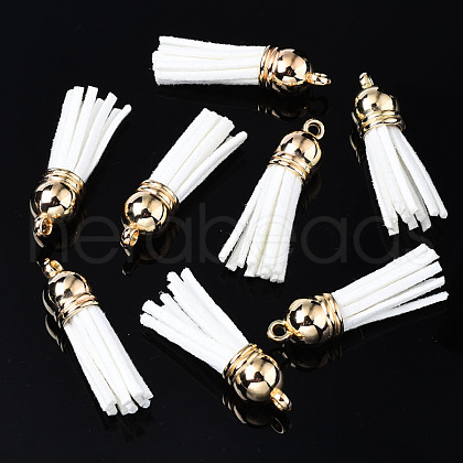 Faux Suede Tassel Pendant Decorations FIND-T002-B40-1