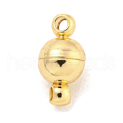 Brass Magnetic Clasps KK-Z044-10G-1