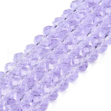 Glass Beads Strands EGLA-A034-T10mm-D28-1