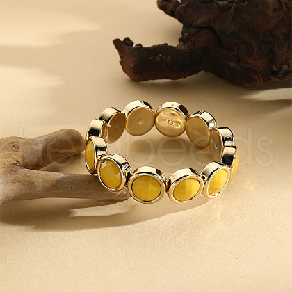 Acrylic Flat Round Bangles FS-WGBB717-03-1
