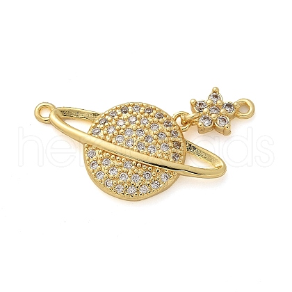 Brass Micro Pave Cubic Zirconia Pendants KK-M319-17G-1