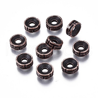 Tibetan Style Spacer Beads TIBEP-S315-46R-NR-1