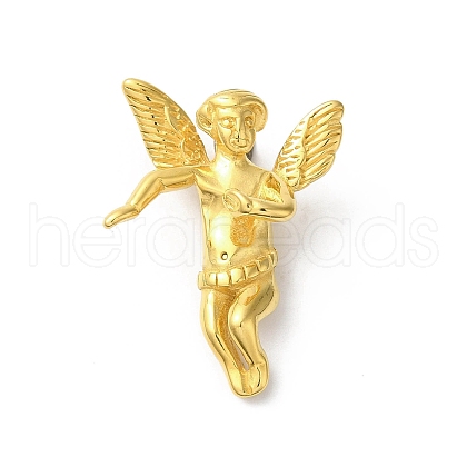 PVD Vacuum Plating 304 Stainless Steel Pendants STAS-B069-21G-1