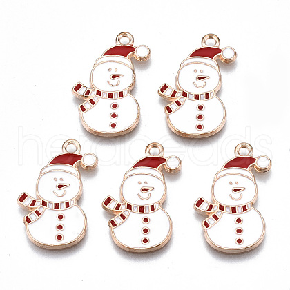 Alloy Enamel Pendants ENAM-Q442-041-RS-1