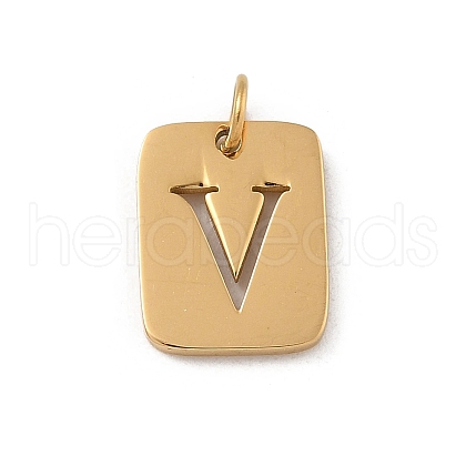 304 Stainless Steel Charms STAS-R001-01G-V-1