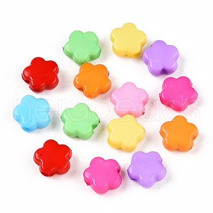 Opaque Acrylic Beads OACR-N137-48-1