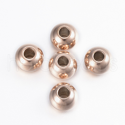 Ion Plating(IP) 304 Stainless Steel Beads STAS-H394-04RG-1