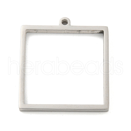 Non-Tarnish 304 Stainless Steel Laser Cut Pendants STAS-U009-01A-P-1