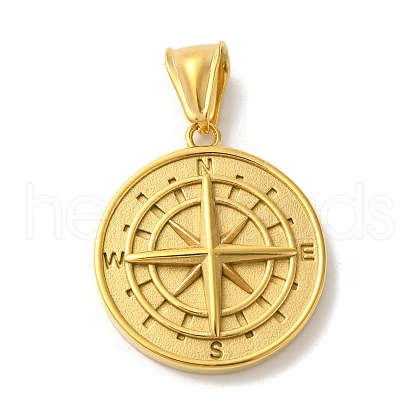 304 Stainless Steel Pendants STAS-B073-04G-1