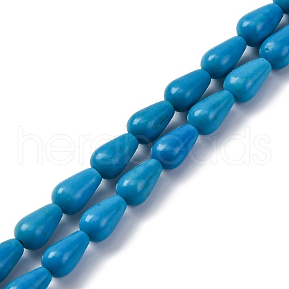 Synthetic Howlite Beads Strands G-F783-D01-01-1