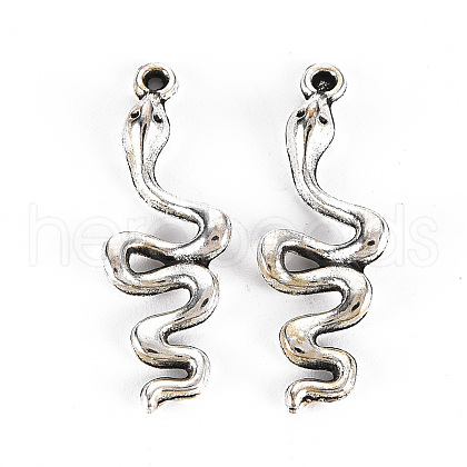 Tibetan Style Alloy Pendants X-TIBE-S323-107AS-RS-1