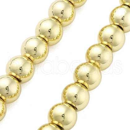 Synthetic Non-magnetic Hematite Beads Strands G-M095-A01-01LG-1