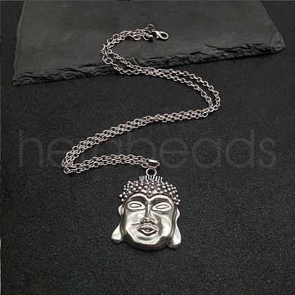 Alloy Buddha Pendan tNecklaces for Men FL9077-1-1