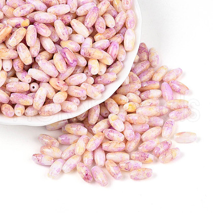 Baking Paint Glass Seed Beads SEED-N008-06B-1