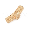 Brass Tube European Beads KK-G532-05A-G-2