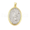 Rack Plating Brass Pendant KK-Z074-67GP-1