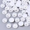 ABS Plastic Imitation Pearl Cabochons SACR-R859-Z9-1