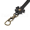 Flower End Cowhide Leather Bag Handles FIND-D027-20B-03-3