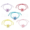 Adjustable Nylon Cord Link Bracelets BJEW-MZ00162-2