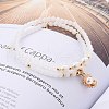 Faceted Glass Bead Stretch Bracelets BJEW-JB05488-02-4