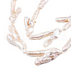 Natural Baroque Pearl Keshi Pearl Beads Strands PEAR-N021-16-4
