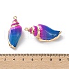 Conch Shell Pendants SSHEL-B002-06D-3