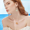 Handmade Lampwork Pendant PALLOY-HY00004-6