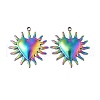 Ion Plating(IP) 304 Stainless Steel Pendants STAS-H223-15M-02-1