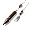 Natural Tiger Eye Pointed Dowsing Pendulums G-I322-01P-10-3