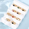 304 Stainless Steel Open Cuff Rings RJEW-A071-07G-1