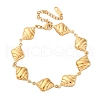 304 Stainless Steel Link Bracelets for Women BJEW-Z125-03G-03-2